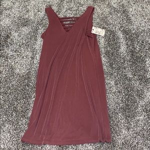 NEVER WORN small burgundy dress